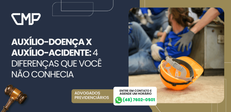Auxílio-Doença X Auxílio-Acidente: 4 diferenças que você não conhecia